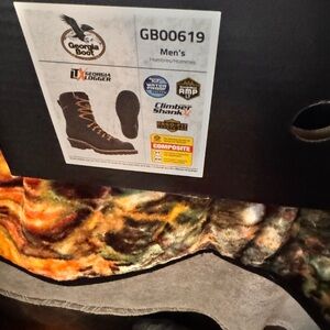 Georgia Boot Men's Black Work Boots